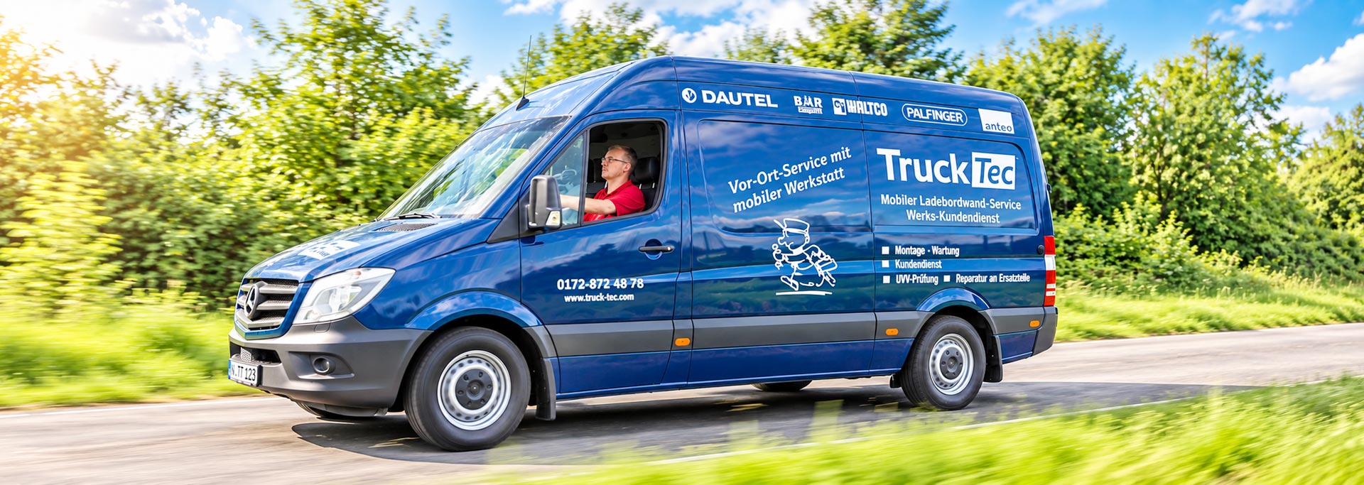 TRUCK-TEC Mobiler Ladebordwand-Service & Werks-Kundendienst TRUCK-TEC Mobiler Ladebordwand-Service & Werks-Kundendienst