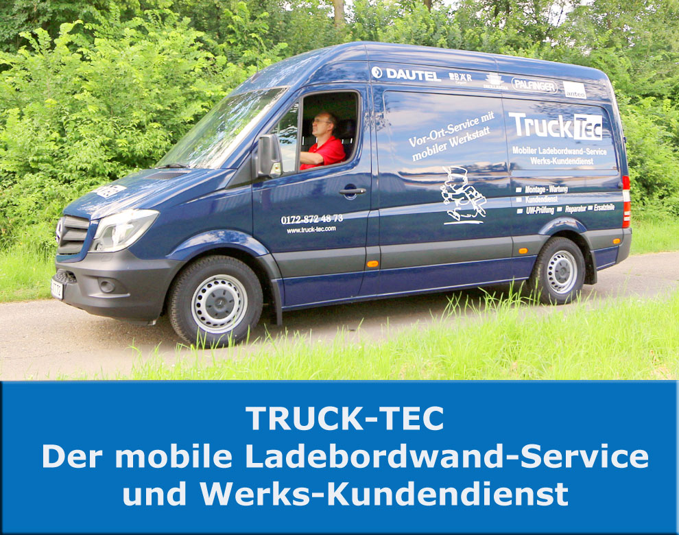 TRUCK-TEC Mobiler Ladebordwand-Service & Werks-Kundendienst